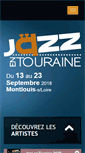 Mobile Screenshot of jazzentouraine.com